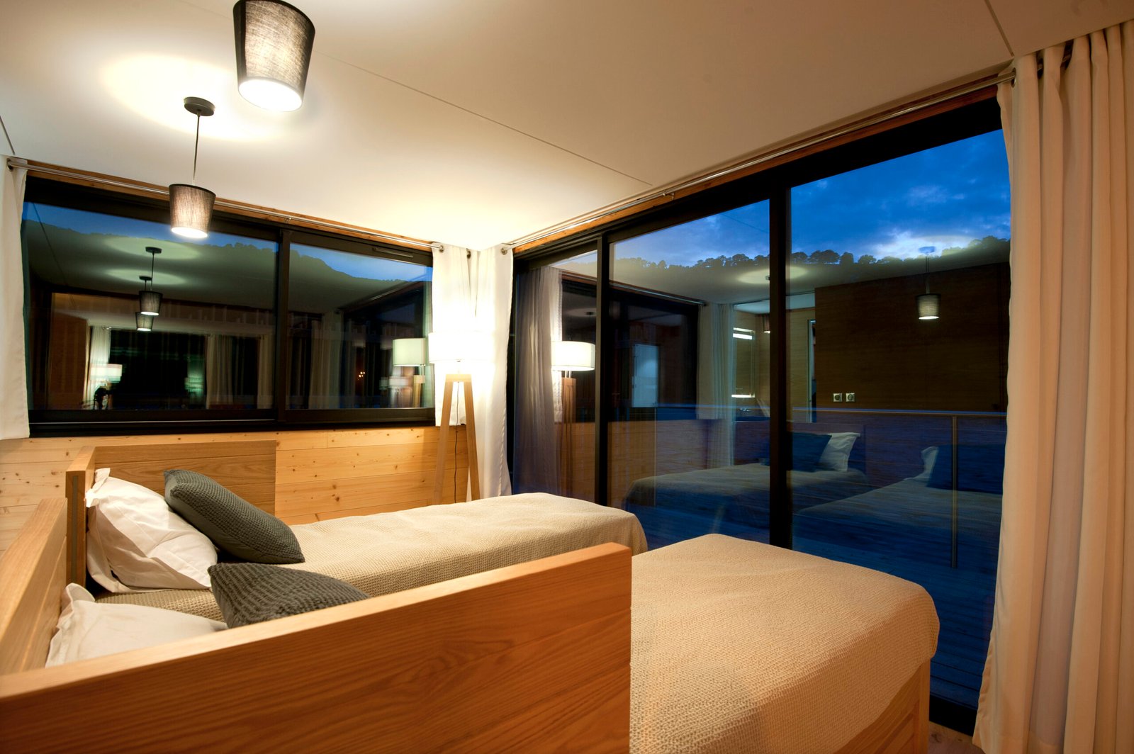 chambre sur l'eau